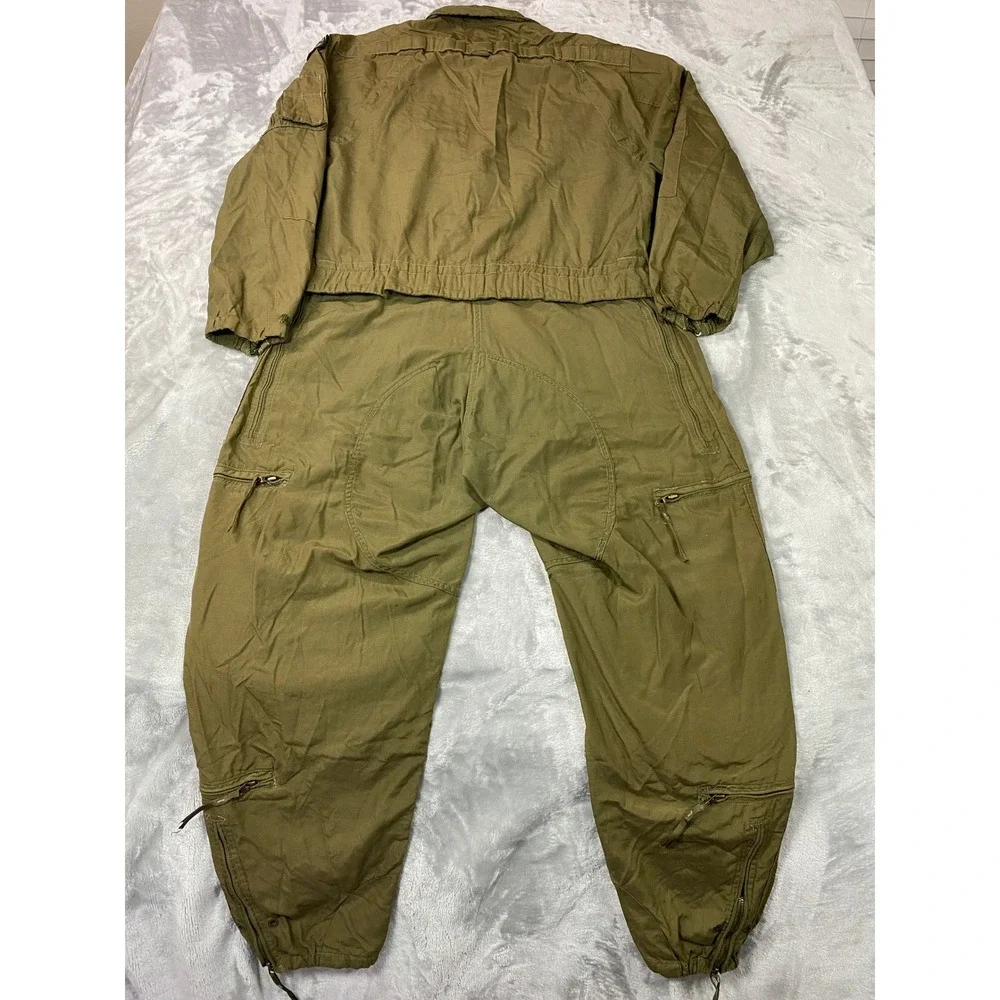 Vintage 80's US Army Combat Coveralls Mens XL Green MIL-C-44077C 3rd A.C.R Patch